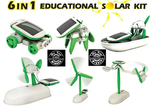 6-in-1 Solar Powered Educational Kit - Image 1
