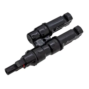 MC4 Branch Connector 2M/1F for Parallel Connection of Solar Panels