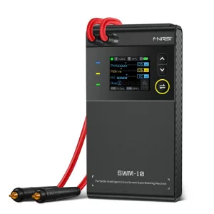Portable spot welder with colour display and 5000mAh battery