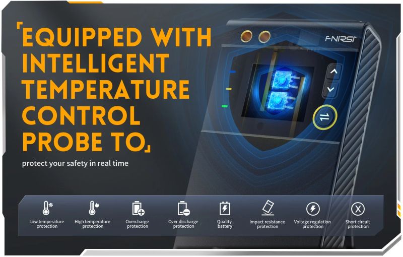 Portable spot welder with colour screen and 5000mAh battery