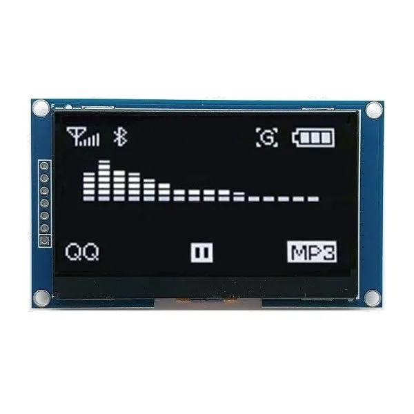 128x64 OLED Display - White Characters - Image 1