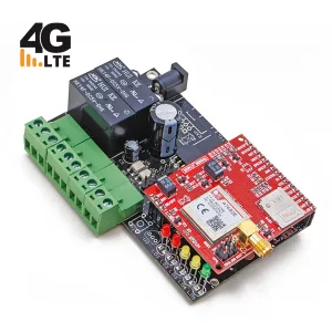GSM/4G Remote Control Unit with DTMF Commands