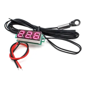 High-Precision Digital Thermometer with NTC Sensor - Measures from -50°C to +210°C