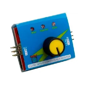 RC servo tester - 3 channels