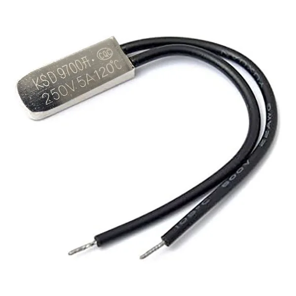 Normally Closed (NC) Thermal Switch - 120°C - Image 1