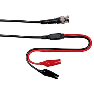 BNC to Crocodile Clip Cable - 1 metre
