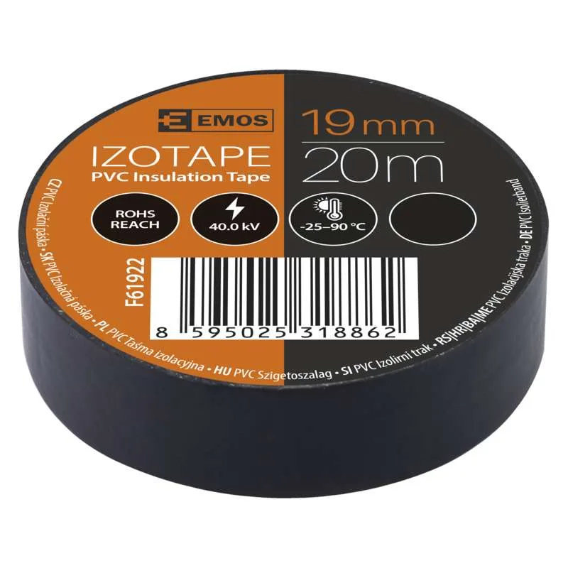 Set of 10 Rolls of Insulating Tape 20 meters - 19 mm - Image 5