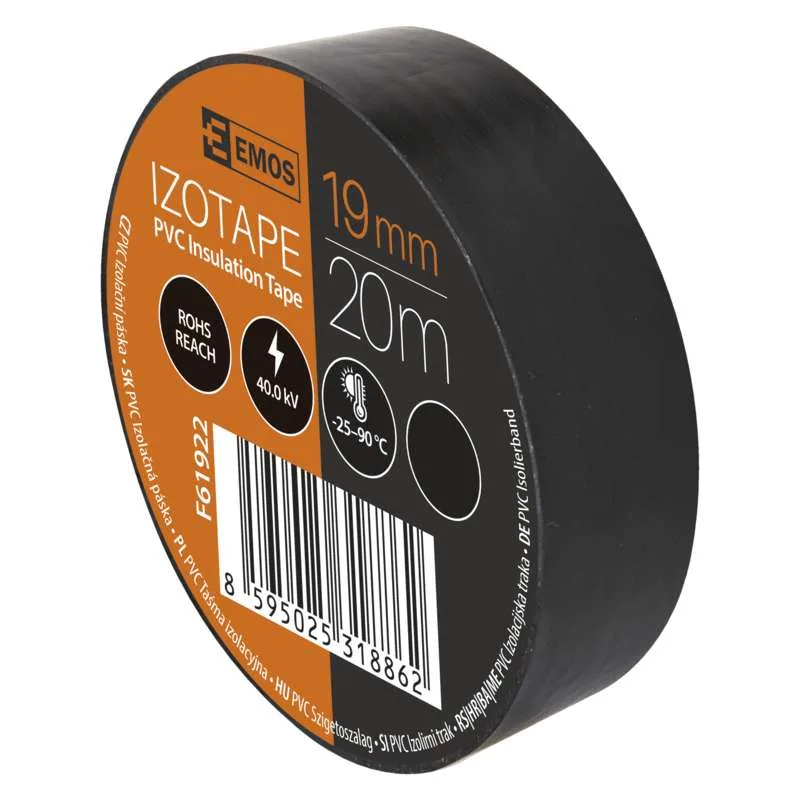 Set of 10 Rolls of Insulating Tape 20 meters - 19 mm - Image 3