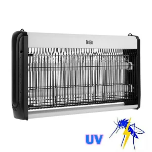 UV Insect Killer Lamp 2x15W for Rooms up to 100 m²