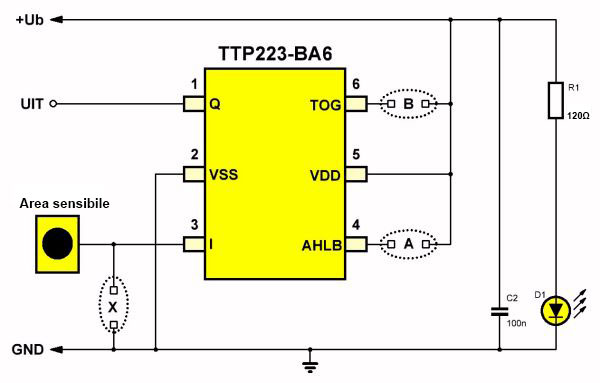 Touch switch module