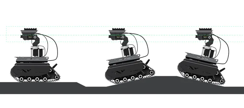 Off-Road Tracked Robot with Dual ESP32 & Raspberry Pi 5 Controller - Image 3