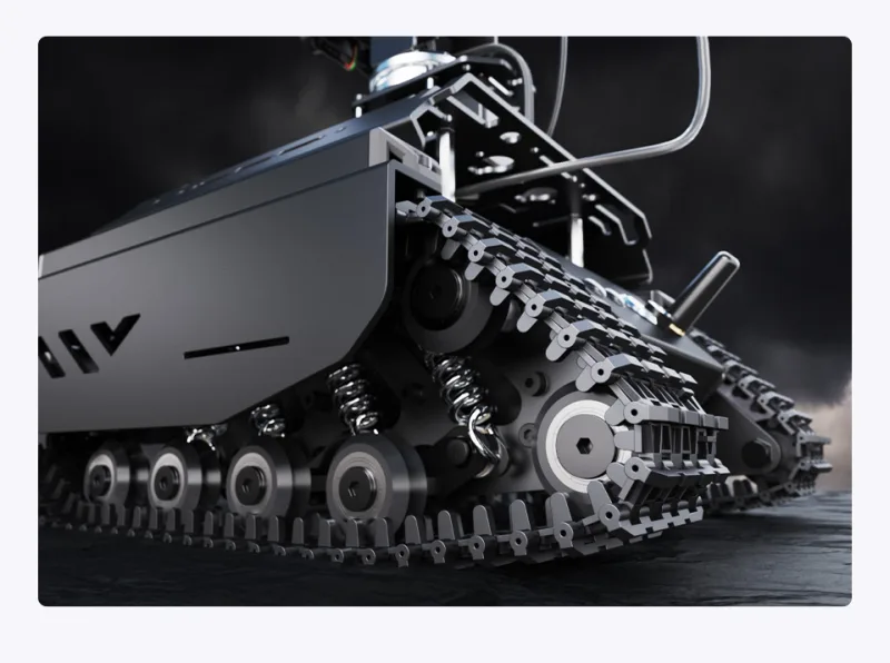 Off-Road Tracked Robot with Dual ESP32 & Raspberry Pi 5 Controller - Image 29