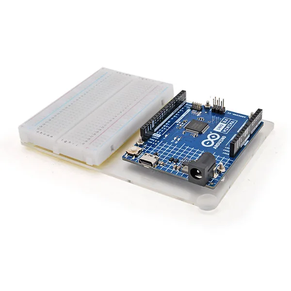 Universal Acrylic Holder for Arduino UNO and 400-Point Breadboard - Image 4