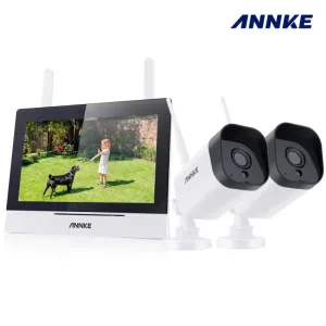 Wireless Video Surveillance Kit 2 Cameras 3Mpx + Monitor