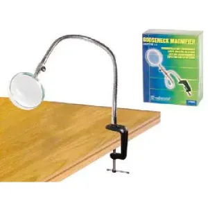 Magnifier with bench clamp