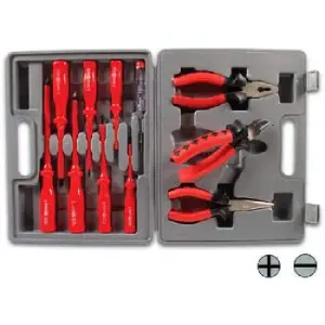 11-PIECE TOOL SET WITH HARD CASE