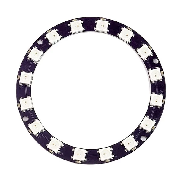 16 RGB LED WS2812 programmable ring - 67.8mm diameter - Image 1