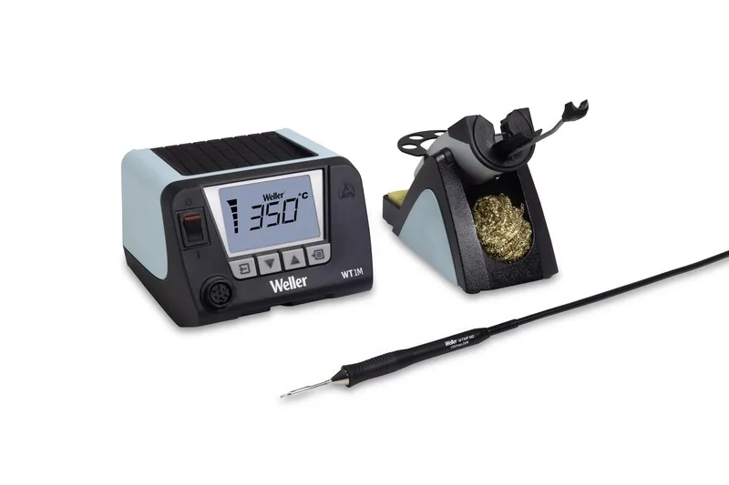 WT1010M micro-soldering kit - package contents: unit, iron, tip and stand
