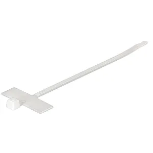 Cable Ties 2.5x100 mm with label tag - 100 pieces