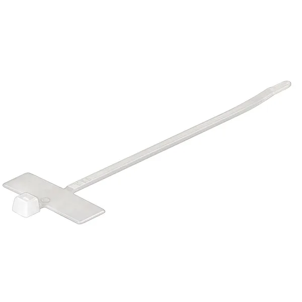 Cable Ties 2.5x100 mm with label tag - 100 pieces - Image 1