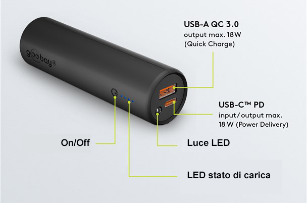 Power bank for bikes and motorcycles - description