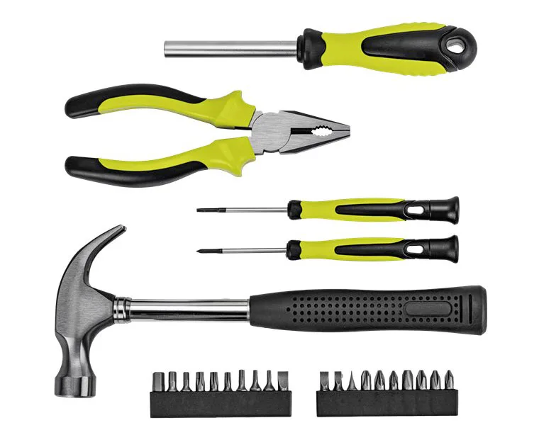 26-piece DIY tool set in plastic box