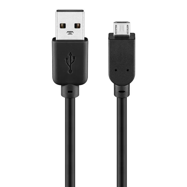 USB 2.0 male (A) โ micro USB (B) cable - 5 metres - Image 3