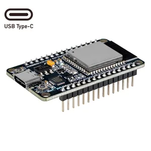 ESP32 – Development board with Wi-Fi, Bluetooth and USB Type-C connector