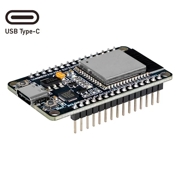 ESP32 – Development board with Wi-Fi, Bluetooth and USB Type-C connector
