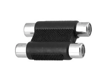 Audio Adapter 2 x RCA Female to 2 x RCA Female - Image 1