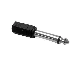MONO ADAPTER 6.3 JACK PLUG - 3.5 JACK SOCKET