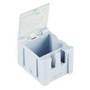 Modular plastic box for SMD components