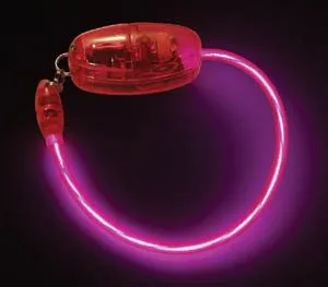 Pink Electroluminescent Bracelet