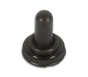 Rubber boot for toggle switches