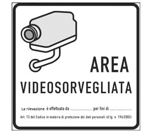VIDEO SURVEILLANCE SIGN 24x24