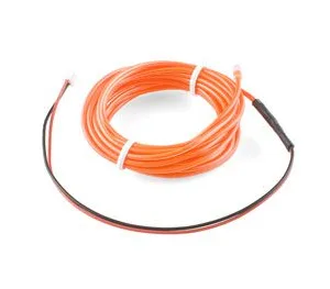 Orange Electroluminescent Wire - 3 metres