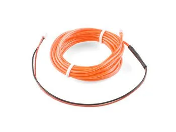 Orange Electroluminescent Wire - 3 metres - Image 1