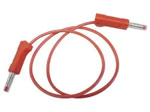 Red Test Lead with Banana Plugs