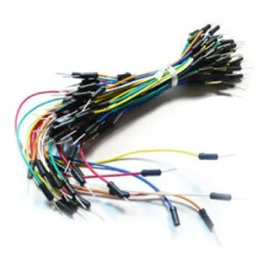 Pack of 65 Male-Male Jumper Wires, Various Colours and Lengths