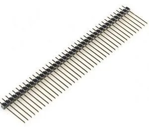 40-way male header strip, long pins, 2.54 mm pitch
