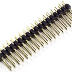 18x2-pin male strip connector, 2.54mm pitch