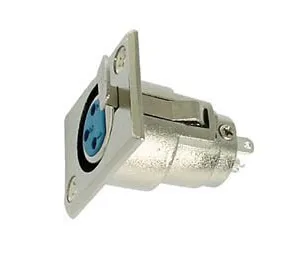3-pole female XLR connector