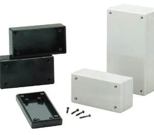 Black ABS Plastic Enclosure 135 x 75 x 50 mm