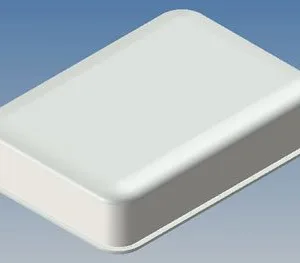 Plastic enclosure 80x56x22