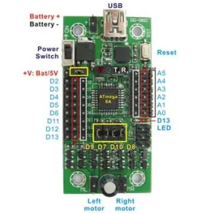DAGU AVR DC motor and RC servo controller