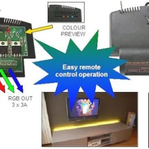 DIMMER FOR RGB LED STRIPS