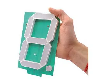7-SEGMENT DISPLAY - COMMON ANODE - RED