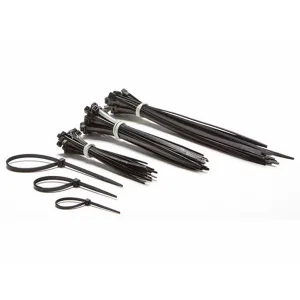 Cable Ties, 3 Sizes - 75 Pieces