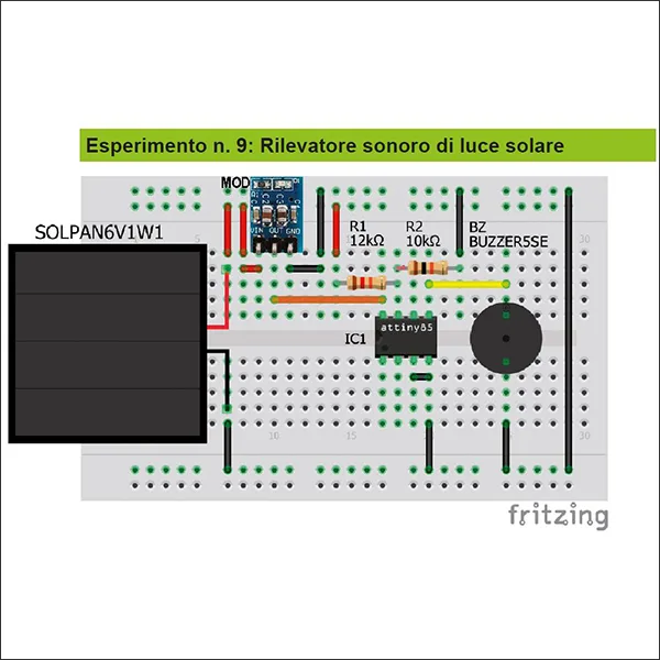Kit of 10 solar energy experiments - Image 11