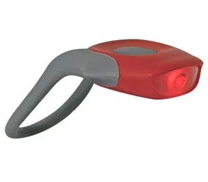 REAR BICYCLE LIGHT WITH RED LED